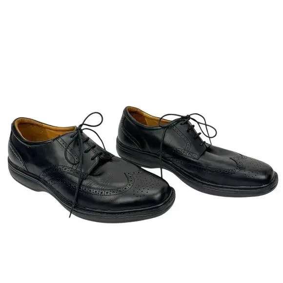 Dr. Comfort | Shoes | Dr Comfort Wing Black Leather Oxford Lace Up Dress  Shoes Sz 2w Comfort Classic | Poshmark